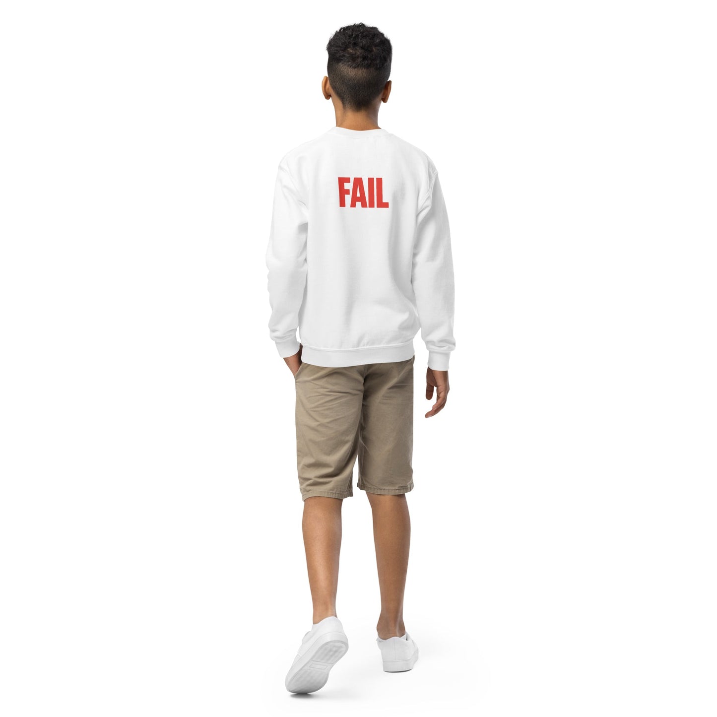 Felpa ragazzi Girocollo #BEWRONG 🔴 | Comoda e Cool per un Look Fail Streetwear